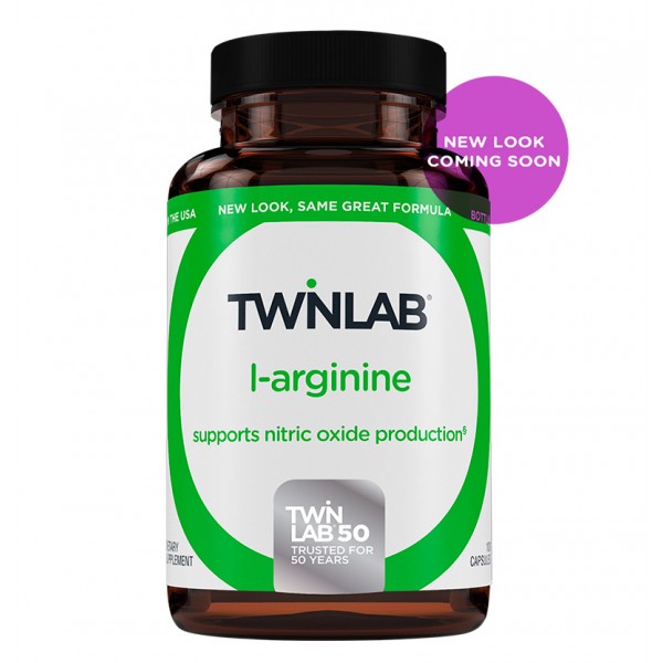 Twinlab L-Аргинин 500 мг 100 капcул