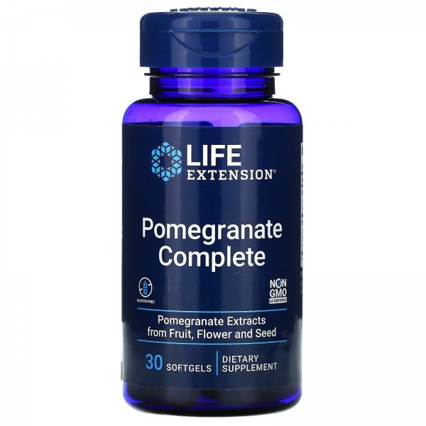 Life Extension Pomegranate Complete гранатовый комплекс 30 капсул