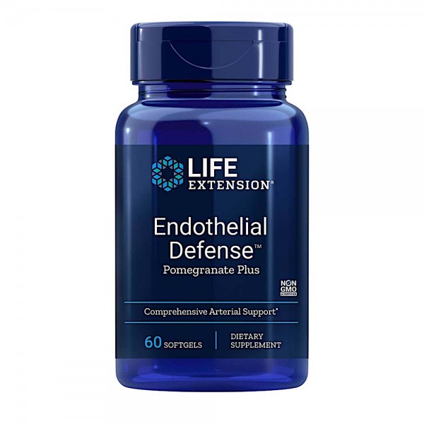 Life Extension Экстракт граната эндотелиальная защита 60 капсул