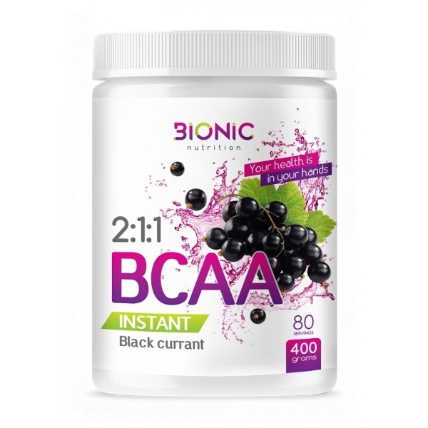 Bionic Nutrition BCAA 2:1:1 400 г Черная смородина...