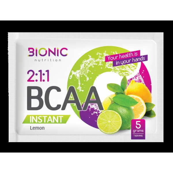 Bionic Nutrition BCAA 1 порция 5 г Лимон...