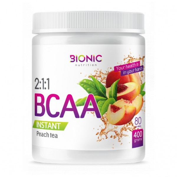 Bionic Nutrition BCAA 2:1:1 400 г Персиковый чай