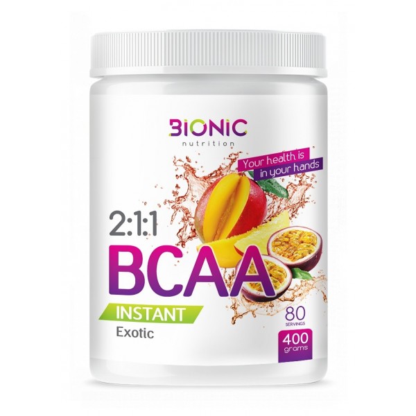 Bionic Nutrition BCAA 2:1:1 400 г Экзотик