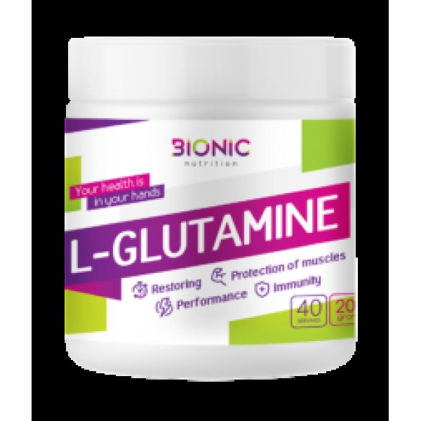 Bionic Nutrition L-глютамин 200 г