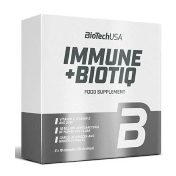 BioTech USA Пробиотик Immune+Biotiq 36 капсул...