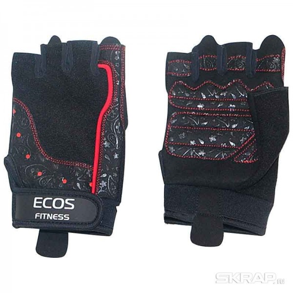 ECOS Fitness Перчатки для фитнеса SB-16-1736 размер L