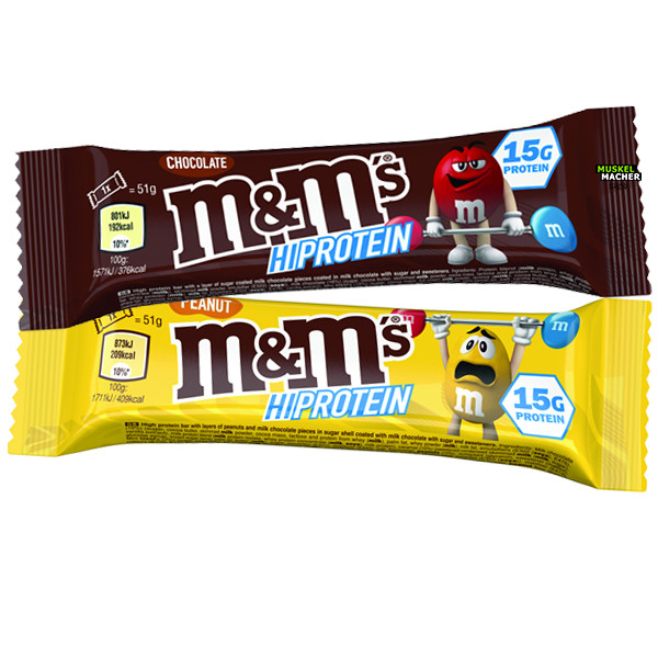 Mars Inc Батончик M&M's Protein Bar 51 г Арахис...