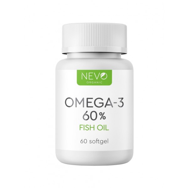 NEVO Organic Омега-3 60% 60 капсул