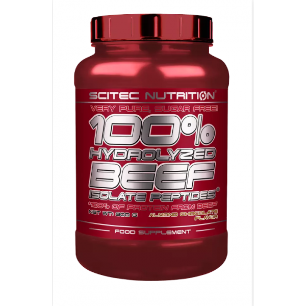 Scitec Nutrition Протеин 100% Hydro Beef Peptid 900 г Миндаль-шоколад
