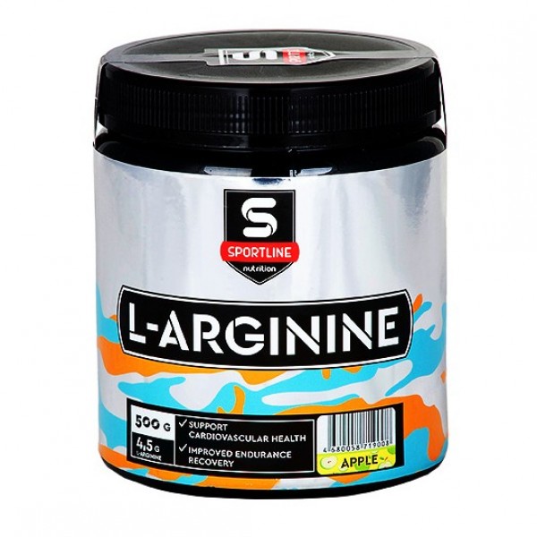 Sportline Nutrition L-Аргинин 500 г Мандарин