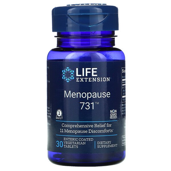 Life Extension Menopause731 30 вегетарианских табл...