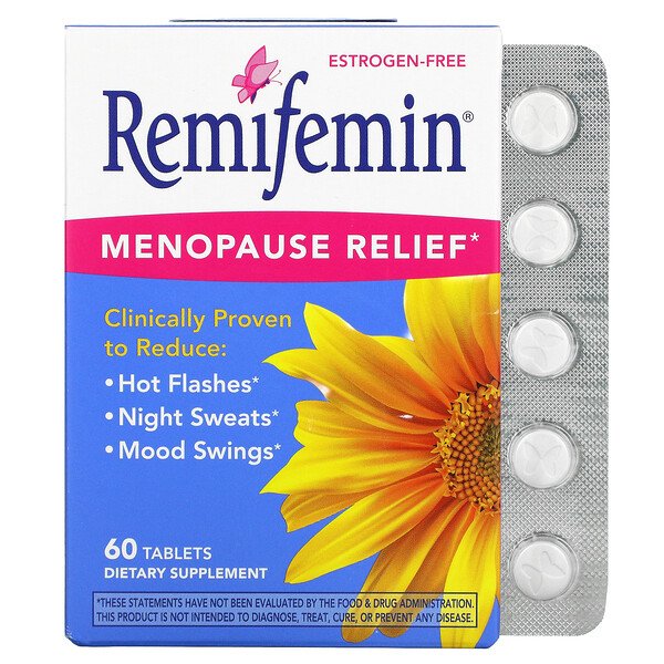 Nature's Way Ремифемин комплекс от менопаузы 60 таблеток