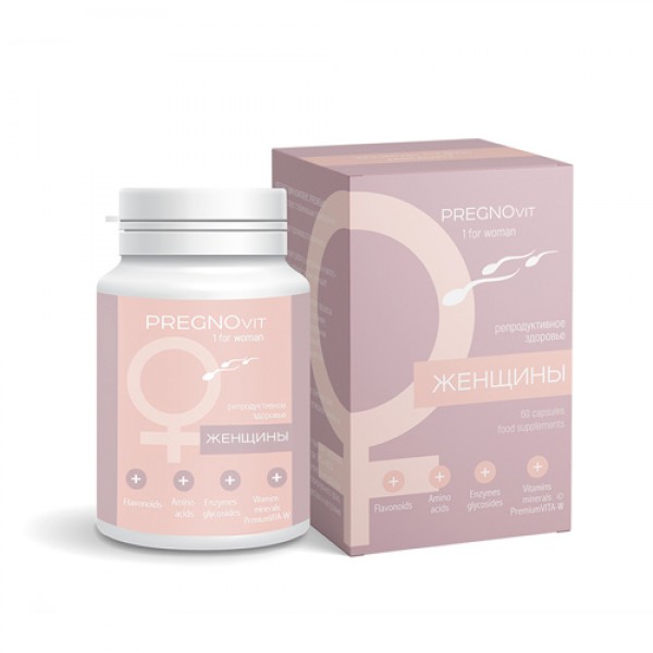 Сиб-КруК Препарат для повышения шансов зачатия у женщин `Pregno vit` 60 капсул