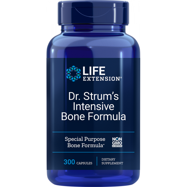 Life Extension Доктор Strum's Intensive Bone Formula средство для здоровья костей 300 капсул