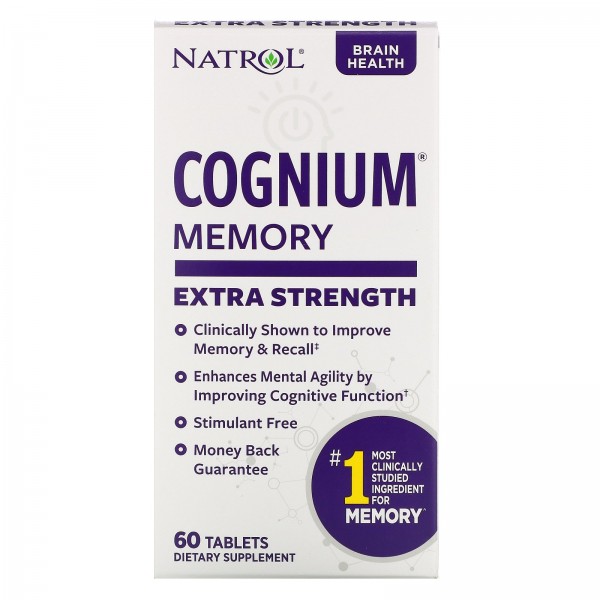 Natrol Cognium Сверхсила 200 мг 60 таблеток...