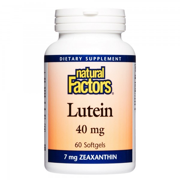Natural Factors Лютеин 40 мг 30 софтгель...