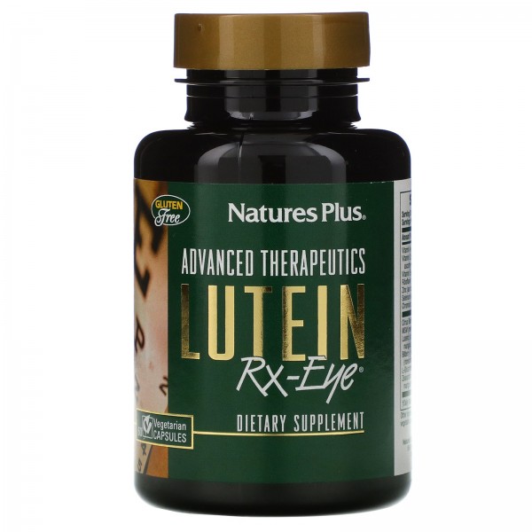Nature's Plus Advanced Therapeutics Lutein RX-Eye ...