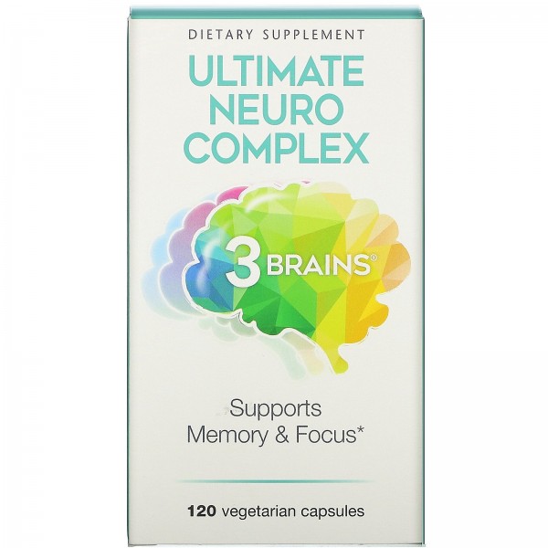 Natural Factors 3 Brains Ultimate Neuro Complex 12...