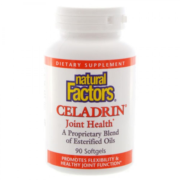 Natural Factors Celadrin для здоровья суставов 90 капсул