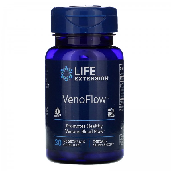 Life Extension VenoFlow Здоровье сосудов 30 растит...