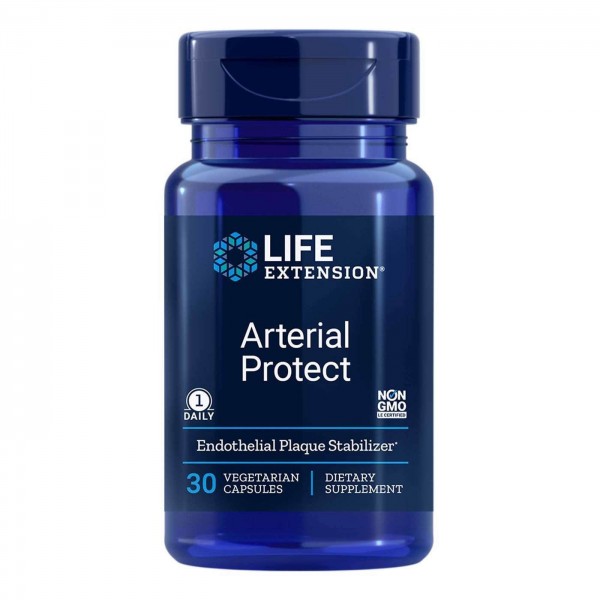 Life Extension Защита артерий 30 вегетарианских капсул
