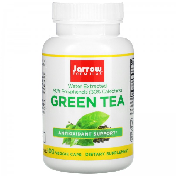 Jarrow Formulas Зеленый чай 500 мг 100 вегетарианс...
