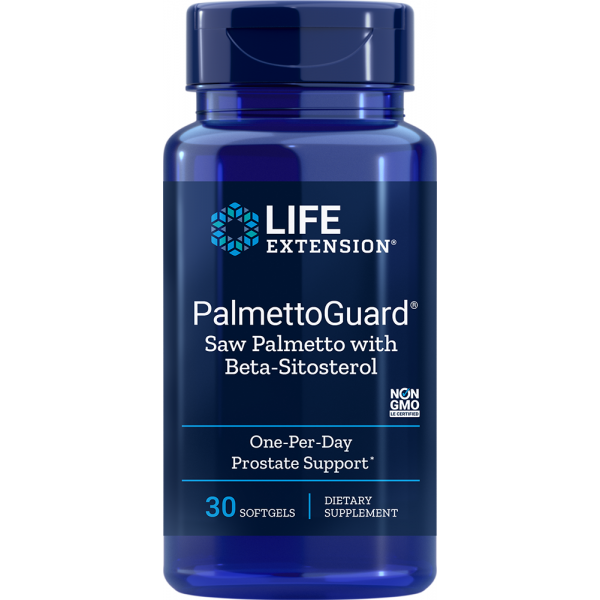 Life Extension PalmettoGuard Пальма сереноя с бета-ситостеролом 30 капсул