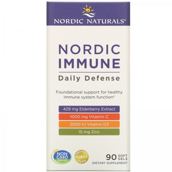Nordic Naturals Витамины Nordic Immune Daily Defen...