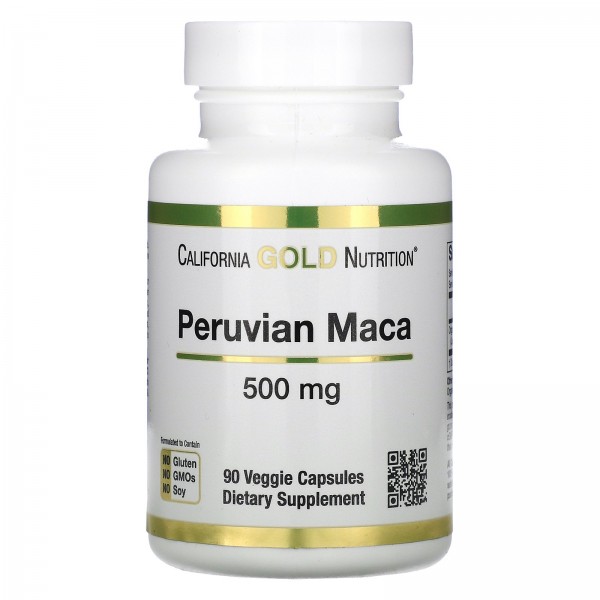 California Gold Nutrition Мака перуанская 500 мг 9...