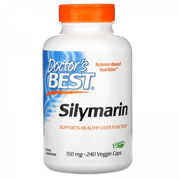 Doctor's Best Силимарин 150 мг 240 вегетарианских капсул
