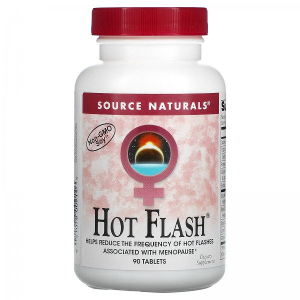 Source Naturals Hot Flash менопауза 90 таблеток...
