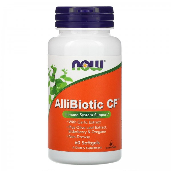 Now Foods AlliBioticCF 60 капсул