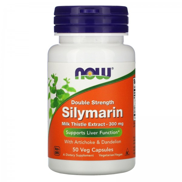 Now Foods Силимарин 300 мг 50 вегетарианских капсул