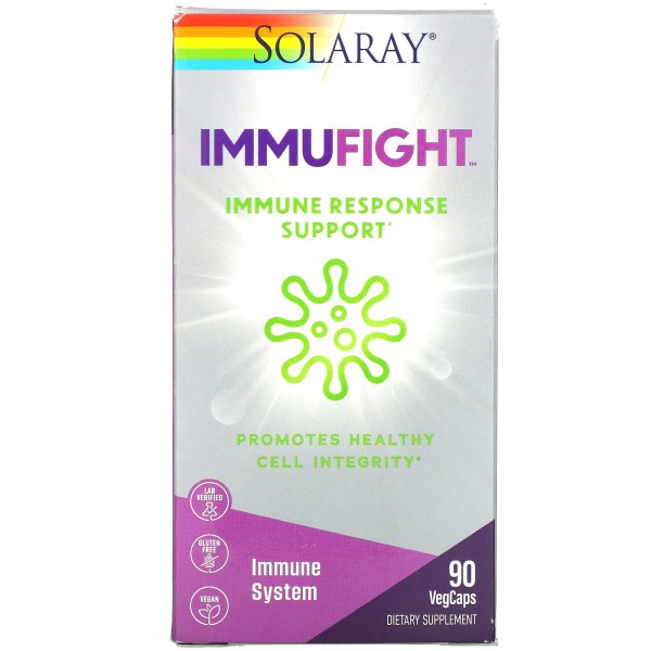 Solaray ImmuFight поддержка иммунного ответа 90 ка...