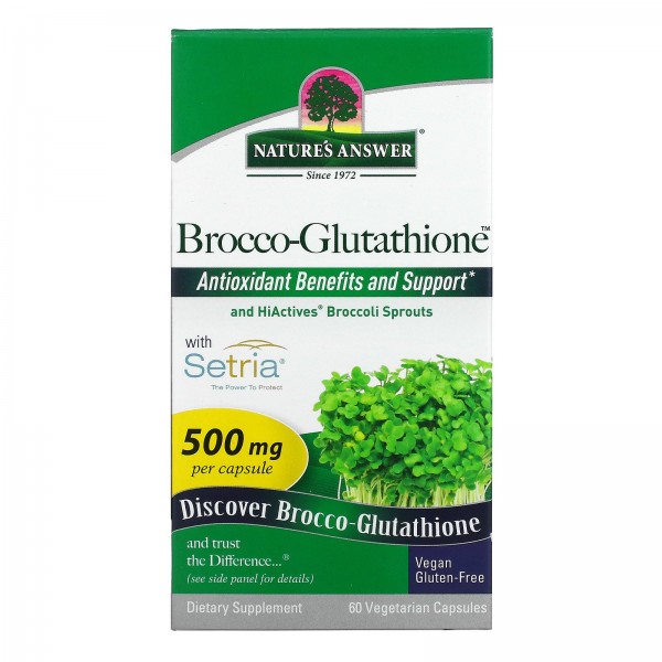 Nature's Answer Brocco-Glutathione Комплекс с брок...