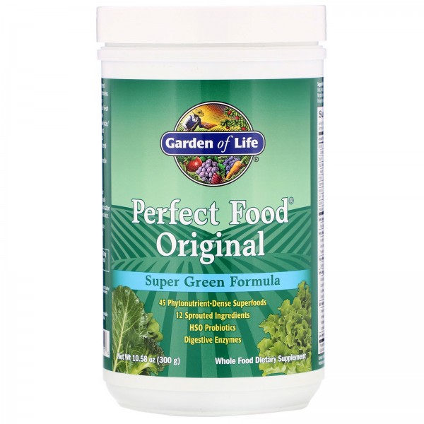 Garden of Life Perfect Food Original Супер зеленая...