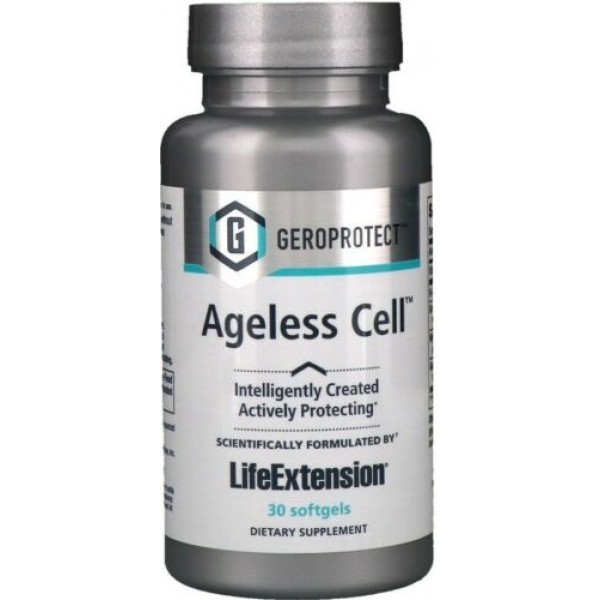 Life Extension GEROPROTECTAgelessCell против старения клеточной системы 30 капсул