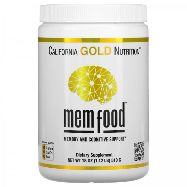 California Gold Nutrition MEMFood для поддержки па...