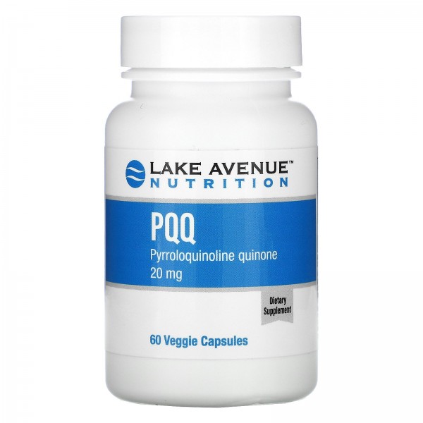 Lake Avenue Nutrition Пирролохинолинхинон 20 мг 60...