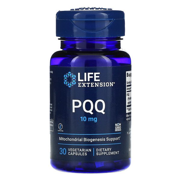 Life Extension PQQ Пирролохинолинхинон 10 мг 30 вегетарианских капсул