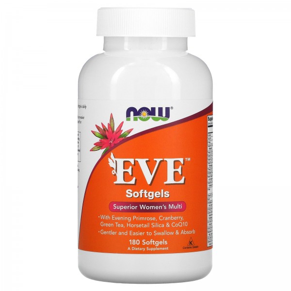 Now Foods Мультивитамины женские Ева 180 софтгель...