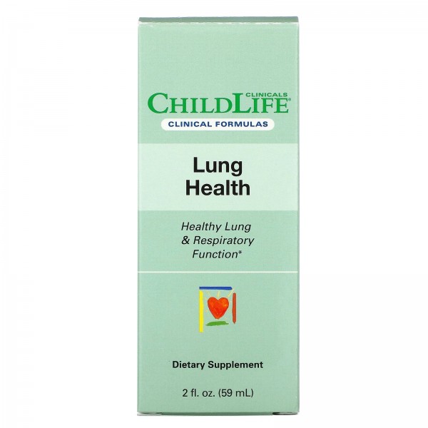 Childlife Clinicals Lung Health Здоровые легкие и дыхательная функция 59 мл