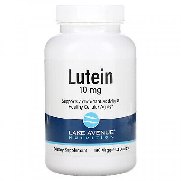 Lake Avenue Nutrition Лютеин 10 мг 180 растительны...