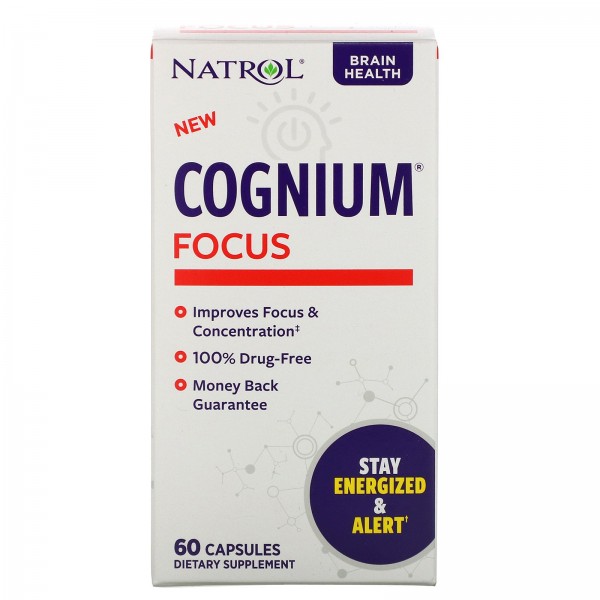 Natrol Cognium Focus 60 капсул