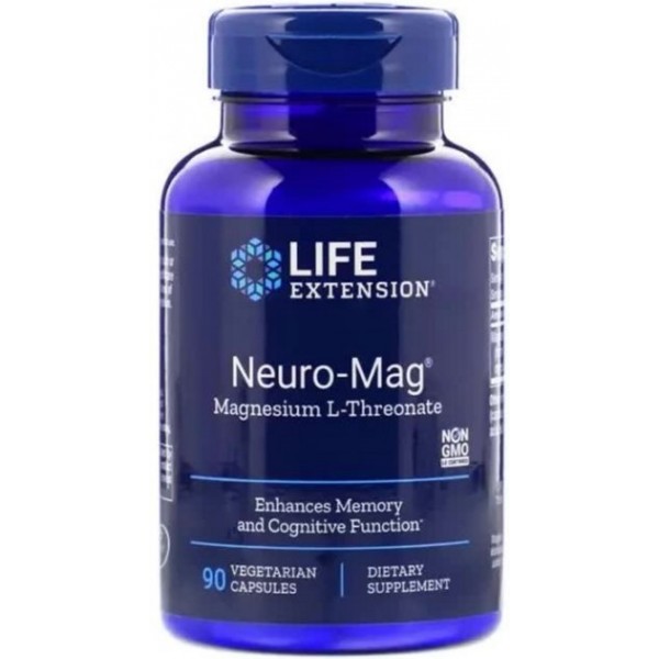 Life Extension Neuro-Mag магний L-треонат 90 вегет...