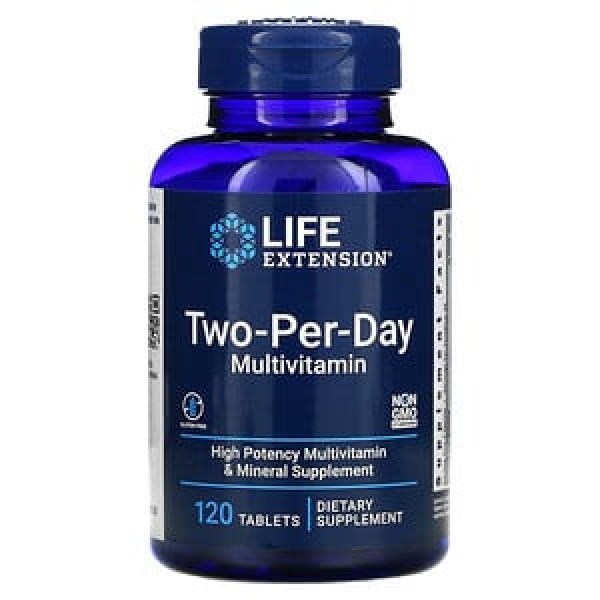 Life Extension Мультивитамины Two per Day 120 табл...