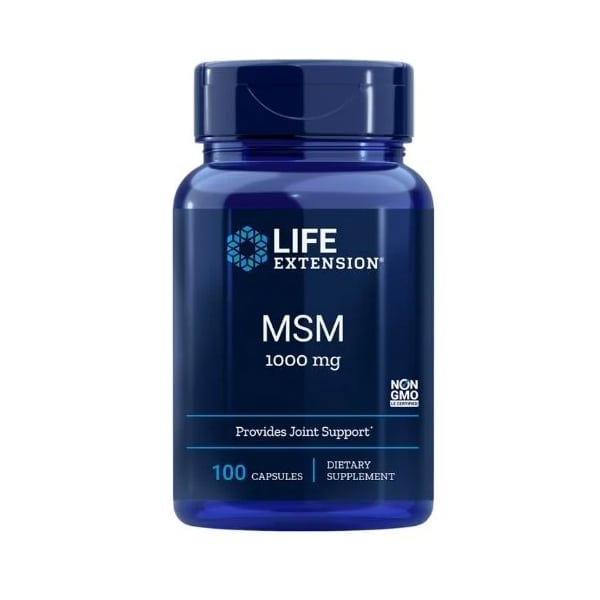 Life Extension Сера MSM 1000 мг 100 капсул