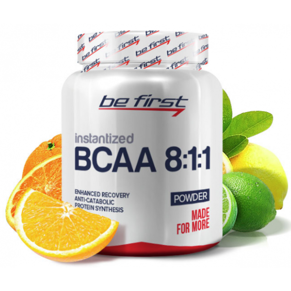 Be First BCAA 8:1:1 INSTANTIZED паудер 250 г Цитру...