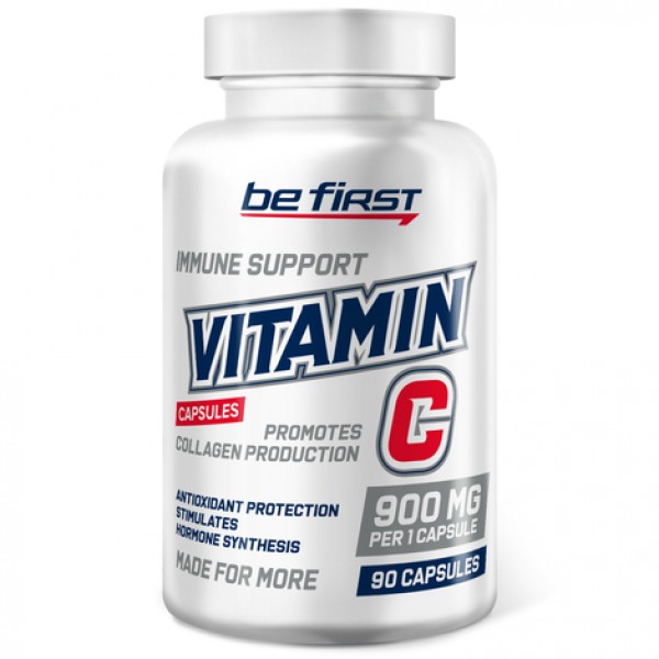 Be First Витамин Ц 900 мг 90 капсул