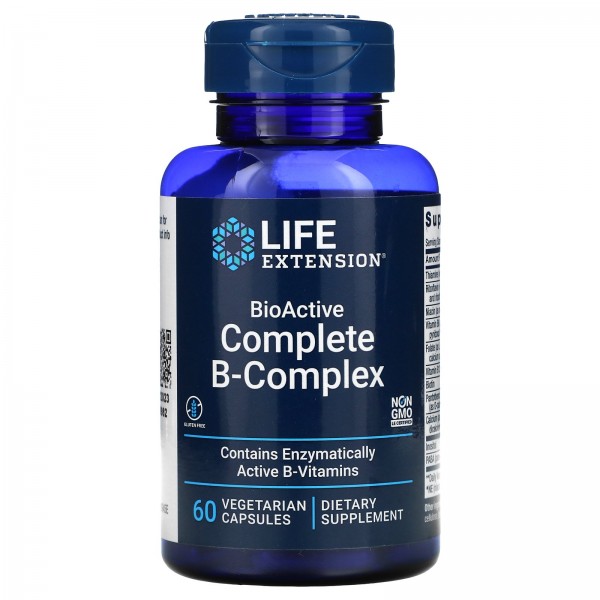Life Extension Комплекс витаминов группы B 60 вегетарианских капсул